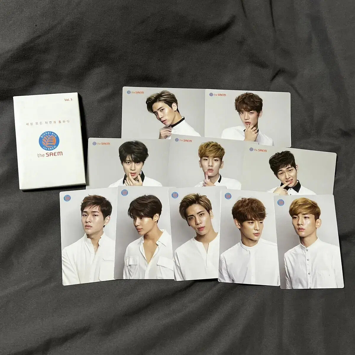 shinee The Saem Double Sided Photo Card Set | eBay