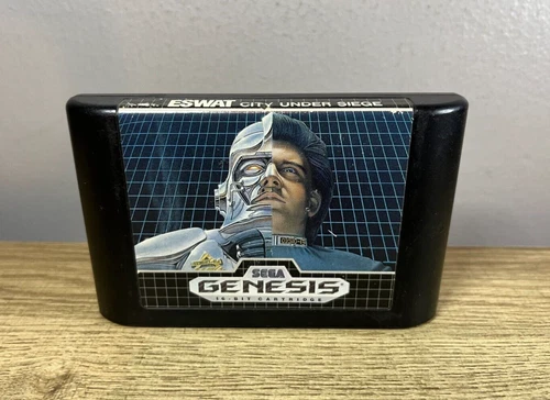 ESWAT - City Under Siege - Sega Genesis - Vintage 1990 - Game Only - Tested