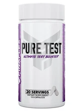 Finaflex Pure Test Natural Testosterone Booster Supplement 120 Capsules