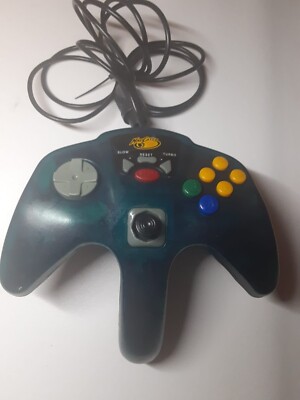Nintendo 64 Controller Mad Catz with Turbo & Slow Mode Blue