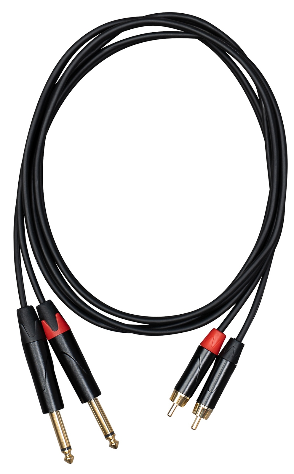 CASCHA CCA-A1CJ5 Adv. Linekabel Dual Cinch-Klm 5m