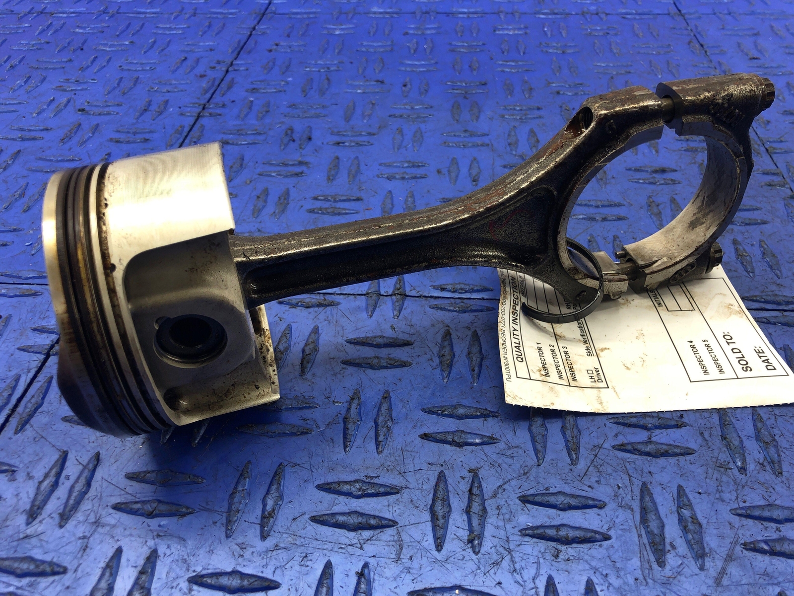 2011-2015 AUDI R8 4.2L ENGINE PISTON W/CONNECTING ROD 079107066CT OEM