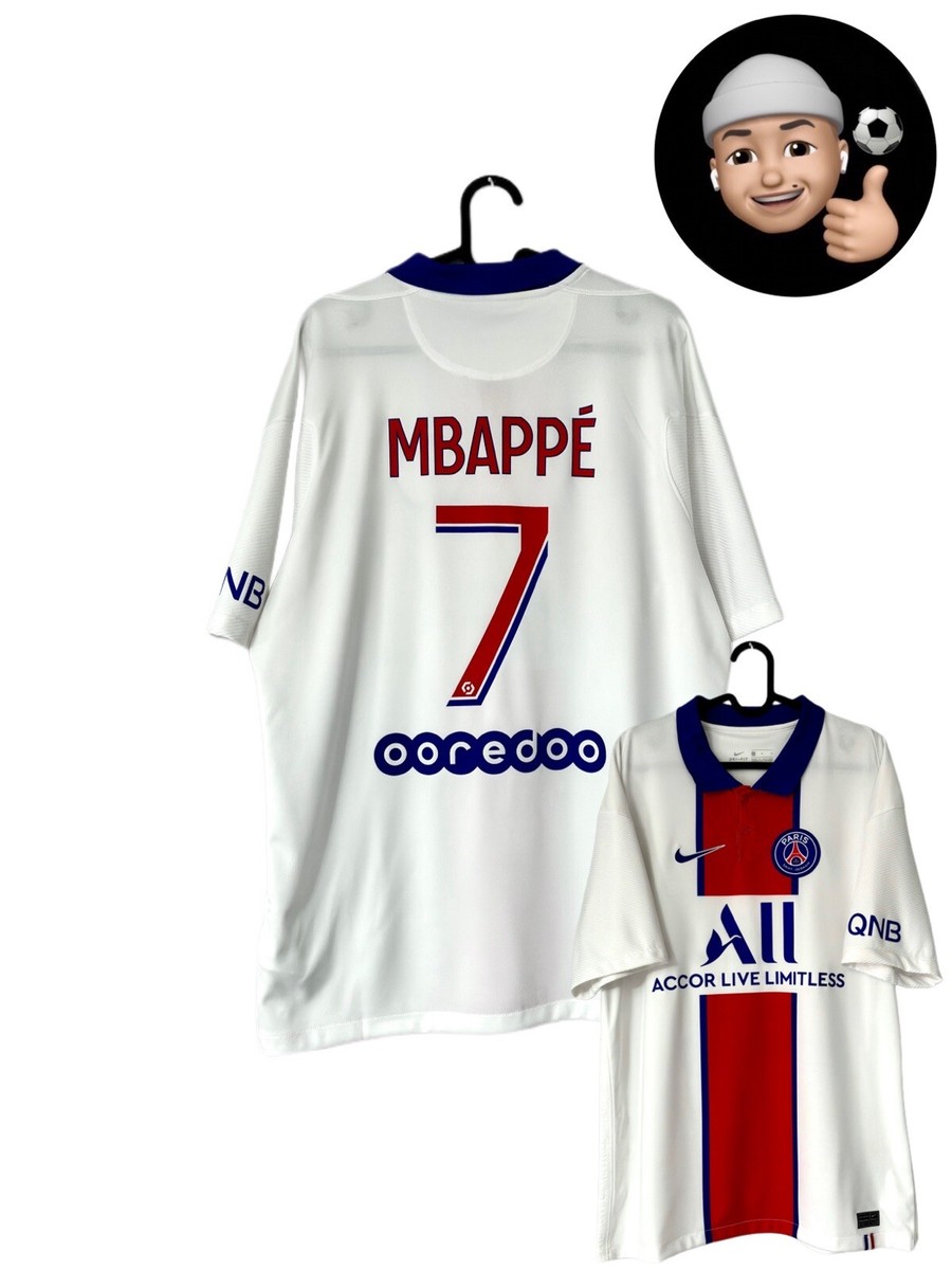 2020 2021 PSG Paris Mbappe France Jordan Nike Away Kit Soccer