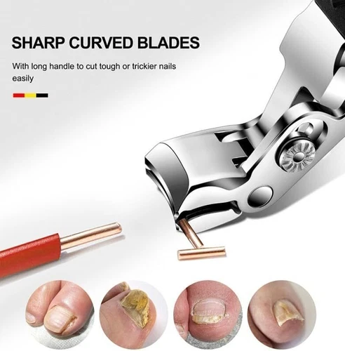 Nagelknipser für Senioren dicke Nägel, großer, abgewinkelter Kopf ergonomisch - Bild 5 von 11