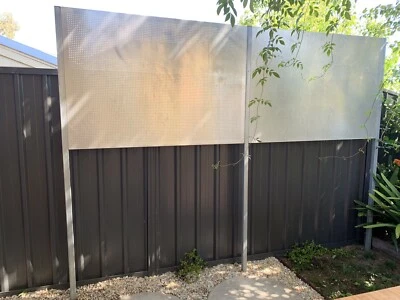 Aluminium Privacy Screen 47 Fence Extension 200 Other Garden Aluminium Privacy Screen 47 Fence
