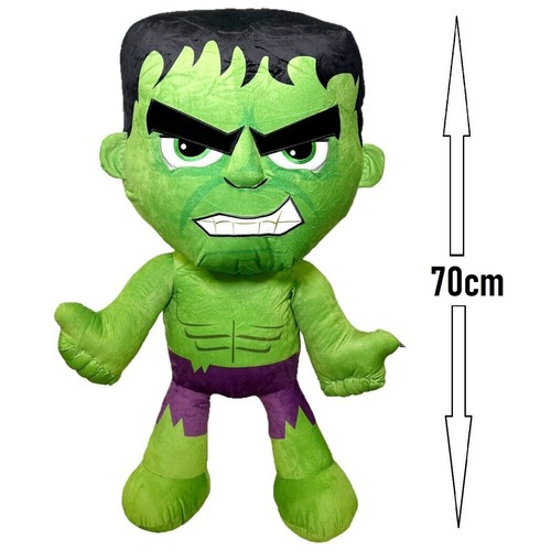 Peluche Gigante Hulk Spiderman Thanos 70cm Marvel Avengers Alta Qualità Velluto - Imagen 3 de 7