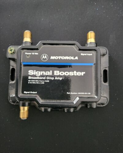 Motorola Signal Booster Broadband Drop Amplifier 484095-001-00 52-1003 MHz
