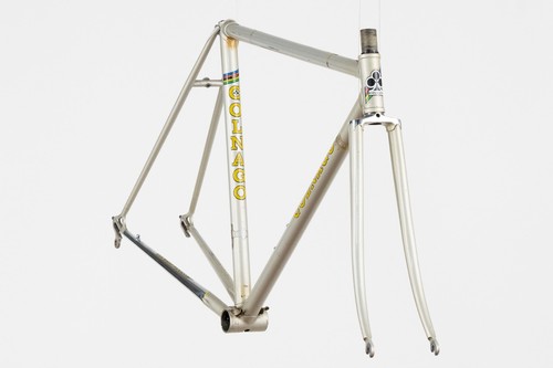 COLNAGO SUPER COLUMBUS SL STEEL FRAMESET FRAME VINTAGE 70s LUGS SMALL SIZE OLD - Picture 8 of 18