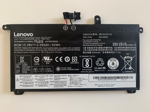 Original Lenovo Thinkpad P52s Akku FRU 01AV492 - 00UR891