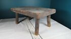 Antique - primitive Foot Stool or milking stool / bench, folk art stool - Vg