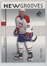 2002-03 SP Game Used New Grooves 360/750 Ron Hainsey #83 1i7p
