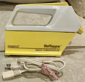 Presto Hot Topper Electric Butter Melter Dispenser Model 0300002