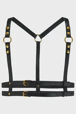 KILLSTAR Harness Black/Gold Wanda [BLACK/GOLD]