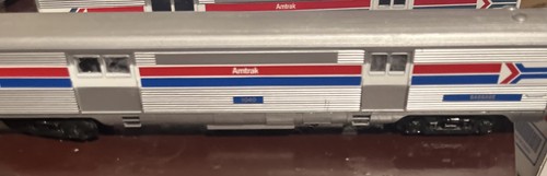 HO Scale Spectrum Amtrak F40PH W/beacons Diesel Locomotive 318 + 5 Passenger Car - Picture 14 of 20