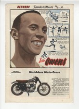 1957 Rekord Magasinet Inserts Jesse Owens Manchester City FC #40 0cp0