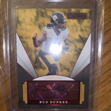 BUD DUPREE 2020 Panini Chronicles Donruss Signature Series RED Auto /99 TITANS!