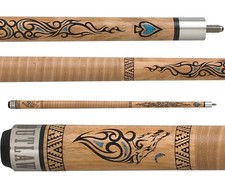 Outlaw OL33 Two-Piece 58 in. Billiards Pool Cue Stick 18 - 21 oz