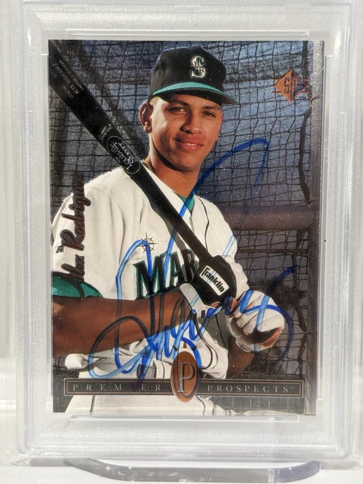 Alex Rodriguez AUTO 1994 Upper Deck SP #15 Foil Rookie PSA AUTHENTIC RC HOF - Image 2 of 4