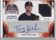 2015 Panini Stars and Stripes Materials Signatures 98/98 Trey Killian Auto 0x1