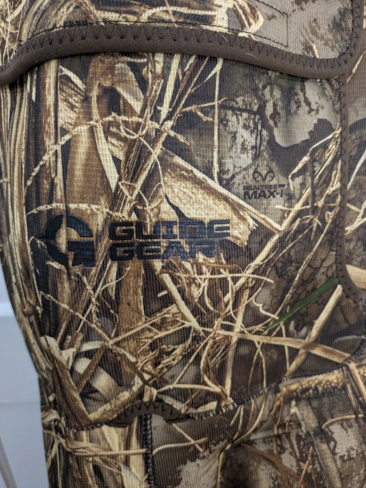 Guide Gear Men's Insulated Hunting Chest Waders 1,000 Gram Realtree Max 7 Size 9 - Image 4 of 4