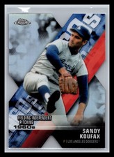 Sandy Koufax Dodgers #DOD-8 2020 Topps Chrome Decade of Dominance Die Cut