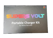 Retro Remake Super5 Volt Nintendo Switch Lite Extended Battery Kit NOB White