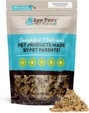 Raw Paws Mini Bones for Dogs - Sweet Potato & Honey 1 Ounce (Pack of 10) 