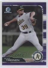 2019 Bowman Chrome Purple Refractor 171/250 Blake Treinen #78 0rf
