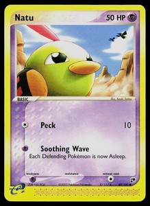 Natu 69/100 EX Sandstorm Common