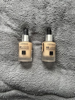 Catrice Foundation Liquid HD Coverage Waterproof 032 Hautfarbe Beige, 30 ml