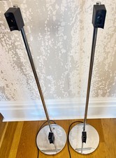 Rare Pair of Eileen Gray Designer 'Art Deco' Tube Lights