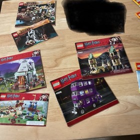 Lot x10 Lego Castle Harry Potter Hobbit Instruction Manual Only 70404 79004 4867