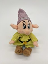 Disney Dopey Plush Bean Bag Plush 8" Snow White  The Seven Dwarfs