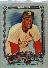 2025 Topps Allen and Ginter Chrome Refractor Bob Gibson #61