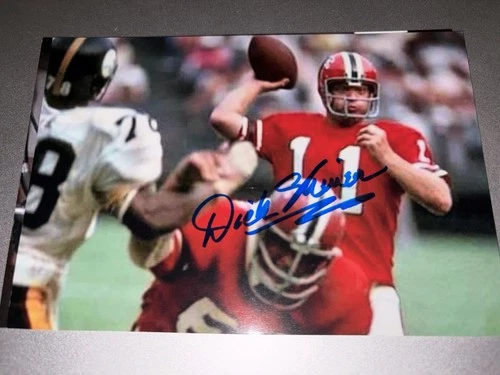 Autographed 4x6 DICK SHINER Pittsburgh Steelers Signed Photo NFL