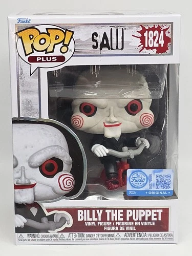 Funko Special Edition Pop! PLUS Billy the Puppet #1824 Vinyl BOX DMG w/Protector