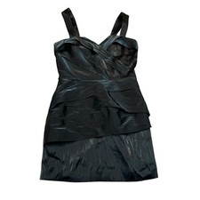 A|X Armani Exchange Black Strapless Mini Dress Size 4