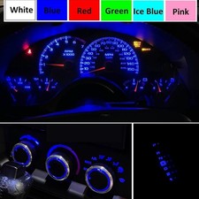 10pc Led Gauge Cluster Ac Control Shifter Kit For 1993-2002 Pontiac Firebird