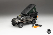 Gcd Diecasttalk 5th Anniversary Exclusive 164 Toyota Tacoma Camper Black Chrome