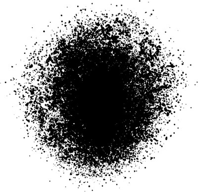 400 ml schwarze Kunststoff-Sprühfarbe Aerosol direkte Anwendung