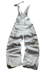 Vintage 60s 70  s Stone Cutter Painter Overalls 35x30 USA Workwear Sanforized