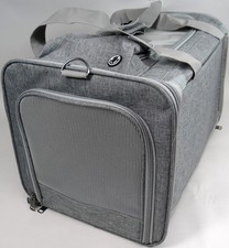 Soft Sided Pet Cat Dog Carrier Airline Approved Folds Flat Expandable 18x11x11