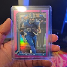 2025 Topps Chrome SAM LAPORTA #/250 PINK WAVE REFRACTOR Lions 🔥🔥