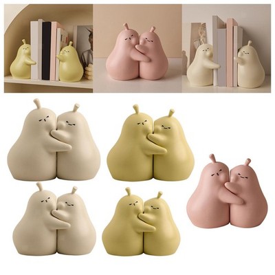 Hugging Pear Book Stand Porzellan Buchstütze Wunderbares Geschenk Moderne