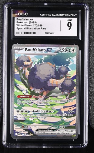 Bouffalant ex graded CGC 9 for sale on eBay