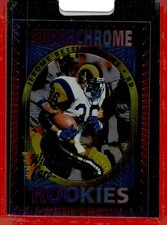1993 Wild Card Superchrome #P5 Jerome Bettis Rookie Samples. rookie card picture