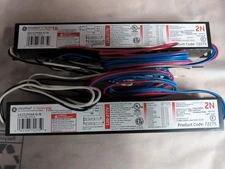 Lot Of 2 GE 72275 GE232MAX-G-N Electronic Fluorescent Ballast (2-Lamp) T8