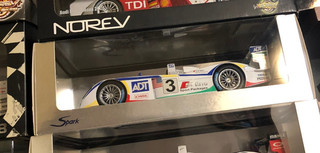 Spark 1/18 Scale DC21824C Audi R8 Le Mans #3 2005 JJ.Lehto