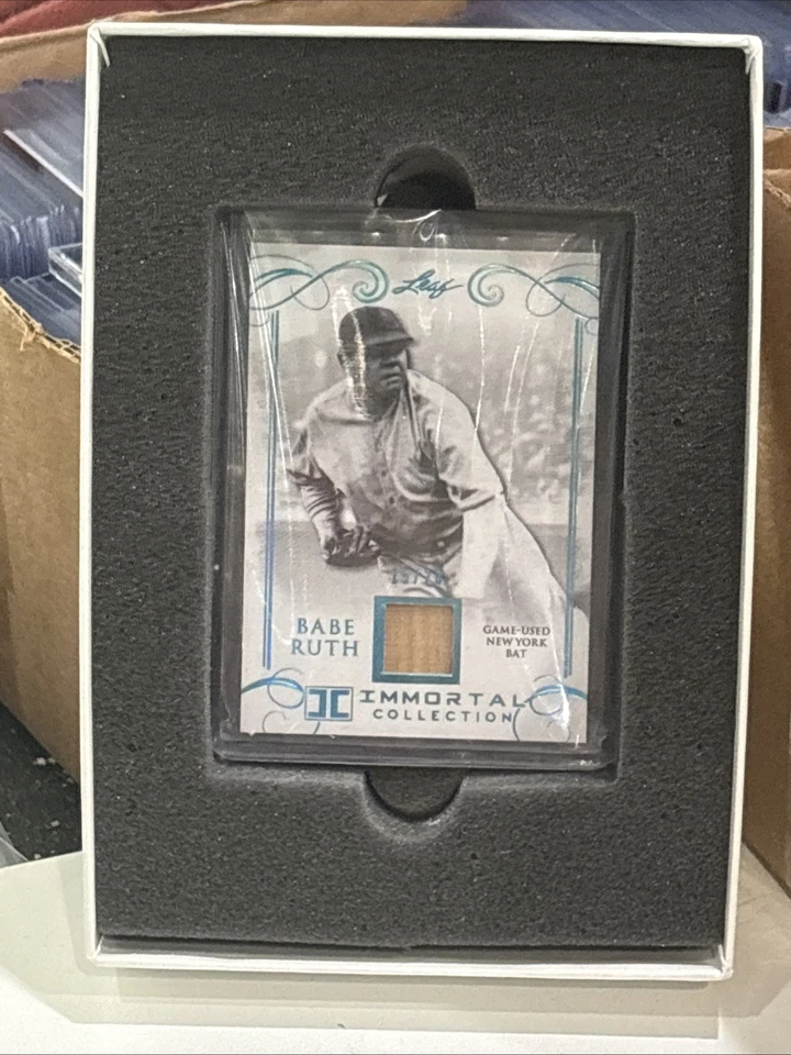 2017 Leaf Immortal Collection #YB-29 Babe Ruth Yankee Authentic Used Bat Relic! - Image 4 of 4