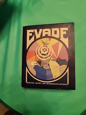 EVADE 3M Gamette 1971 Vintage Game - Objective - Outwit and Outmaneuver Opponent